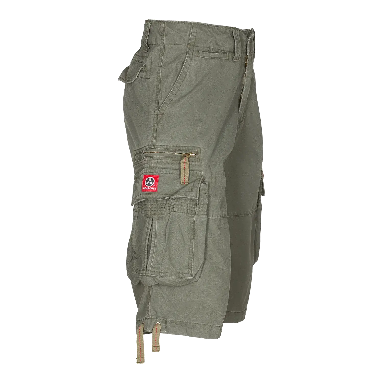 molecule 3/4 cargo shorts