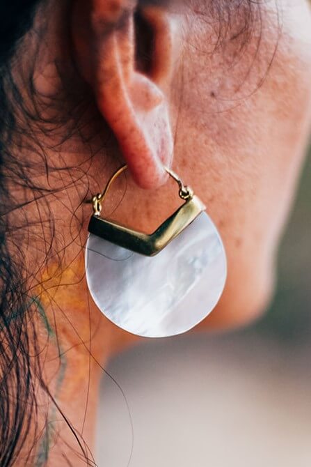 moonshine mother of pearl earrings 