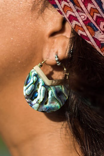 moonshine paua shell earrings 