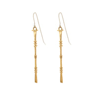 Nia earrings - brass 