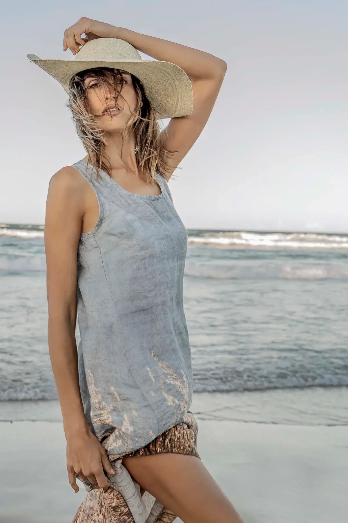 harriet jane ocean grasses tank dress