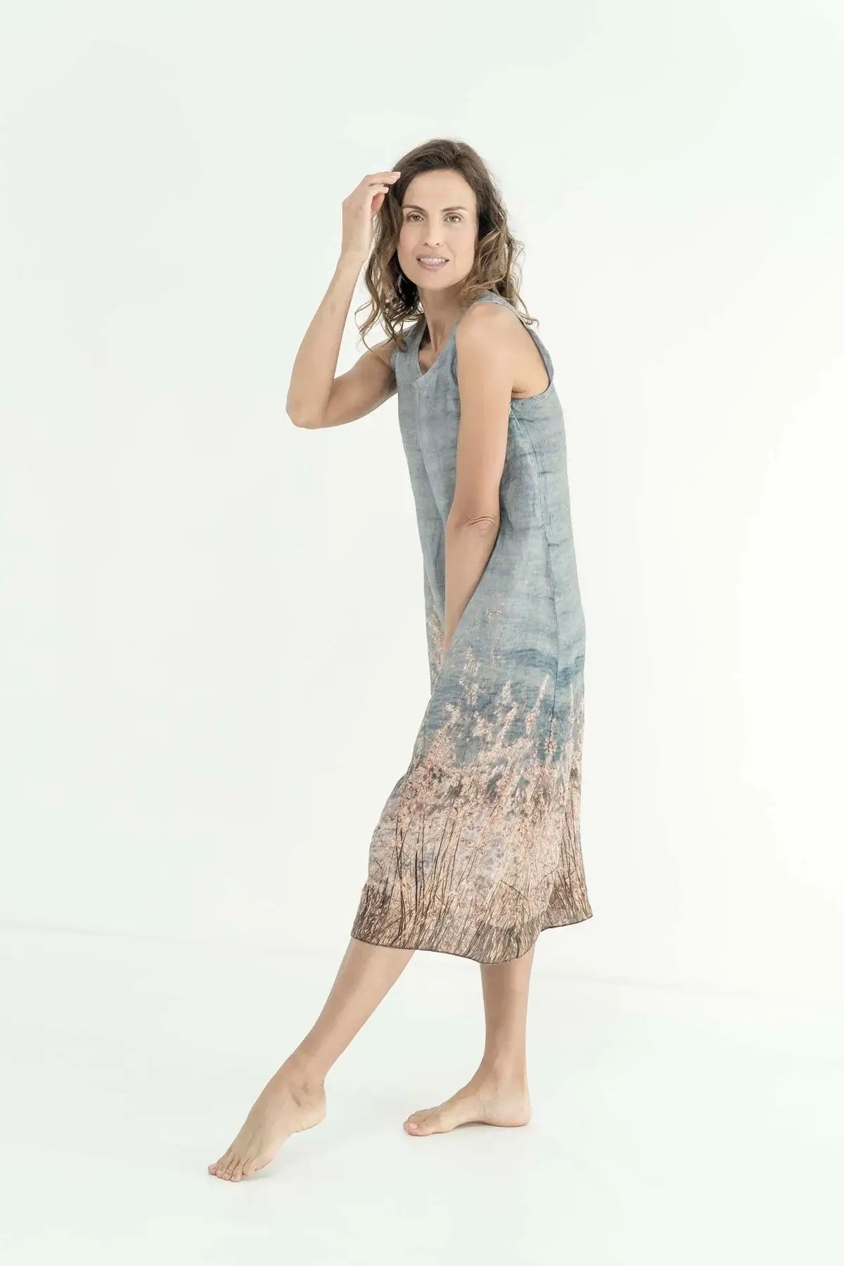 harriet jane ocean grasses tank dress