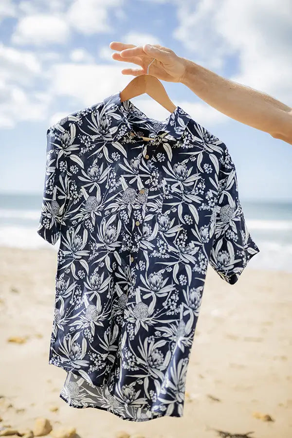 peggy and finn 100% tencel mens shirt