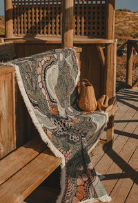 Place of Peace Art Throw Rug