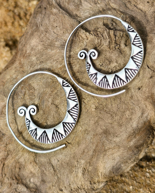 primordial fern earrings tantrika australia sustainable fashion