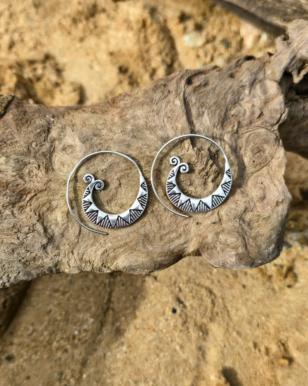 primordial fern earrings tantrika australia sustainable fashion