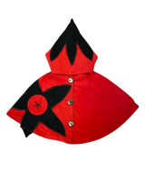 Kids Pointed Star Hooded Poncho