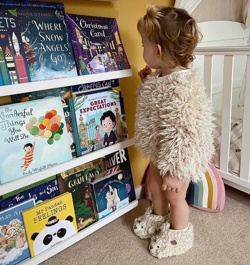 hand made felt sheep kids slippers