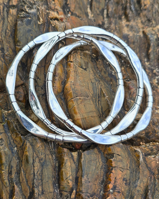 trinity silver connect bracelets 