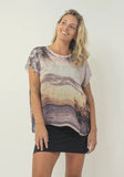 harriet jane linen top one size watergos beach sunset