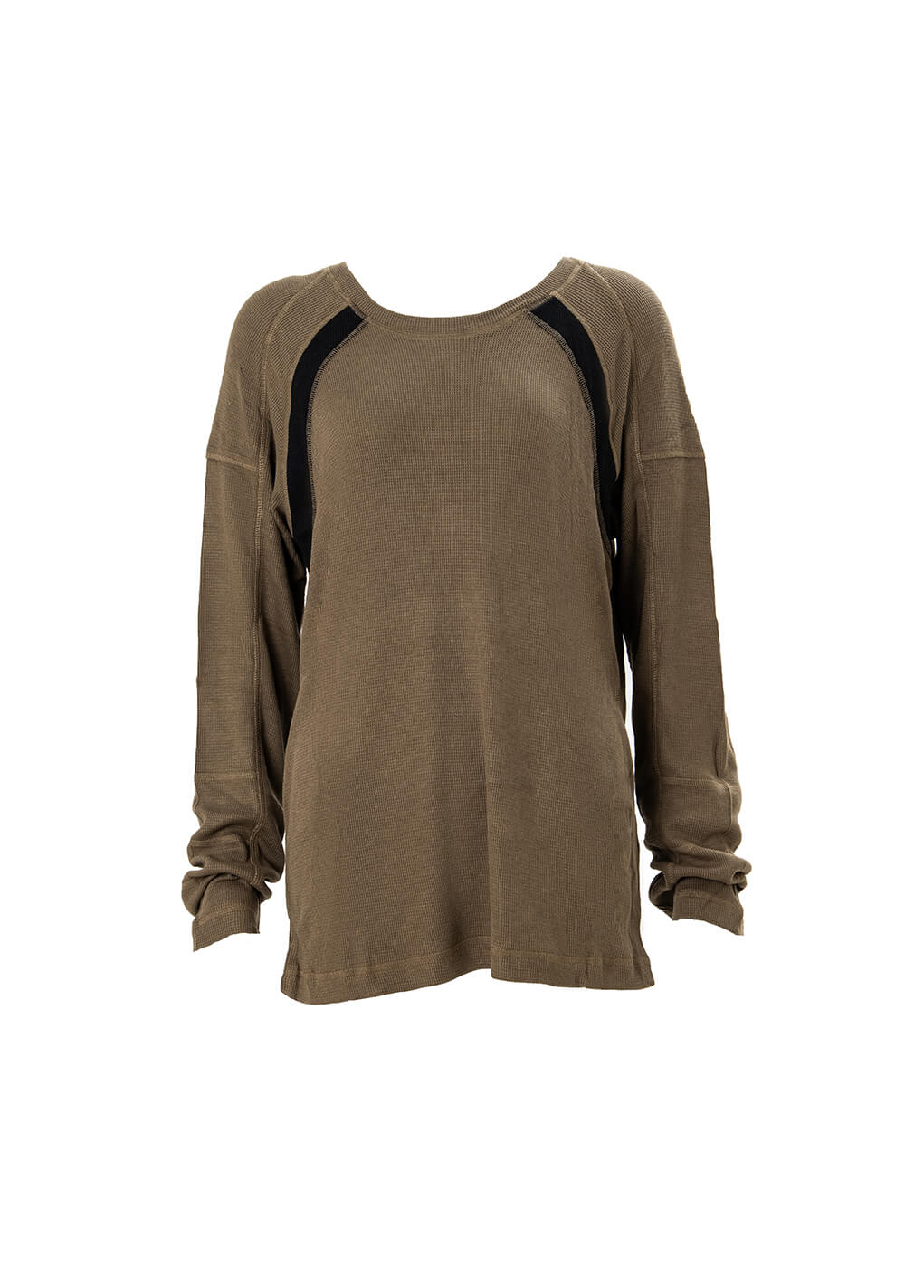 xander cotton waffle mens long sleeve by nomads hemp wear