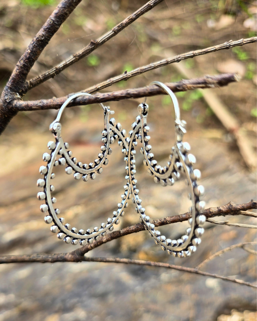zutunah lunar earrings tantrika jewellery sustainable fashion australia