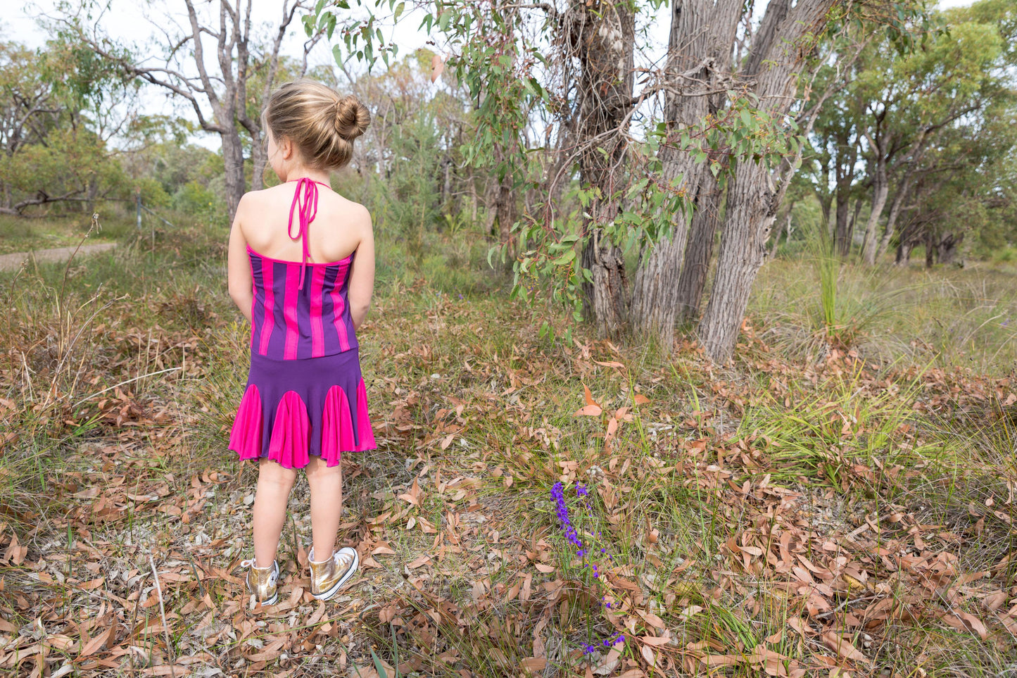 Tantrika Stripe RaRa Dress - Tantrika Clothing