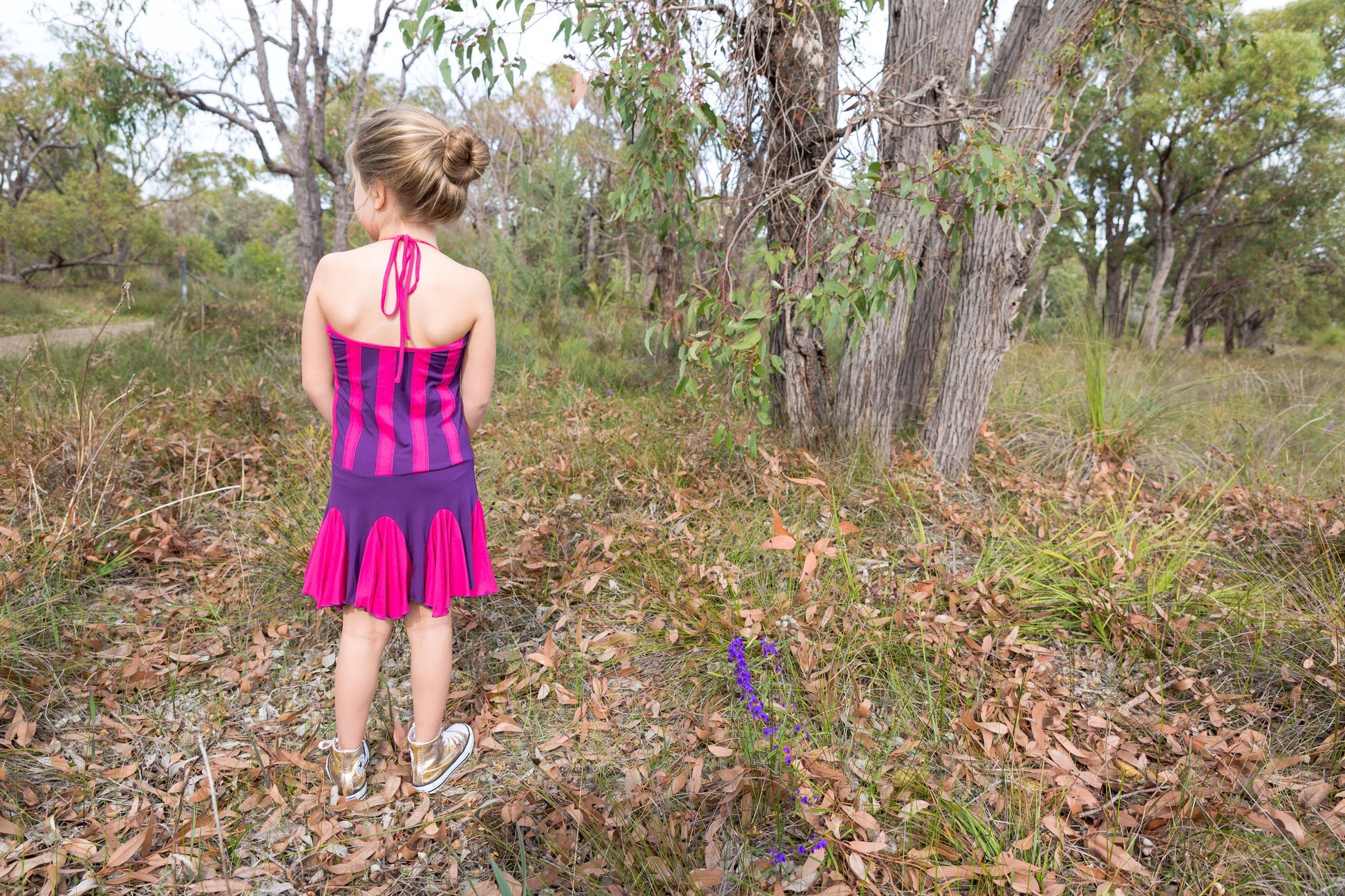 Tantrika Stripe RaRa Dress - Tantrika Clothing