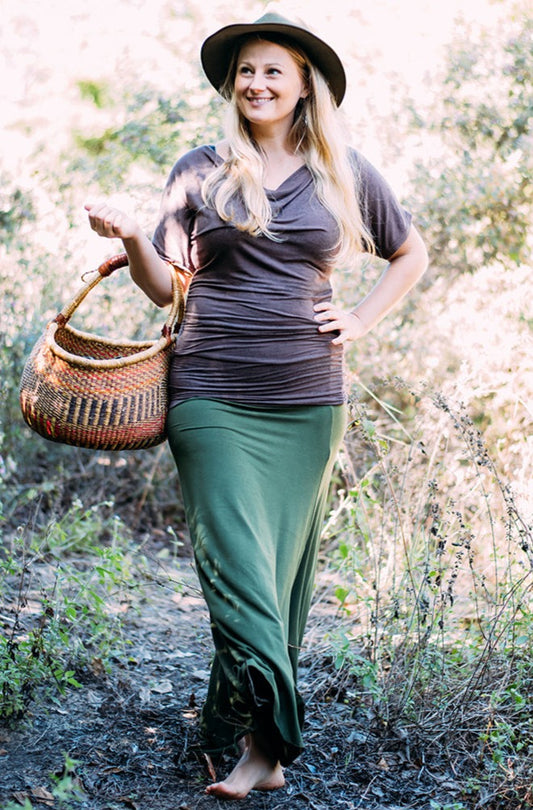 tantrika long stretch skirt