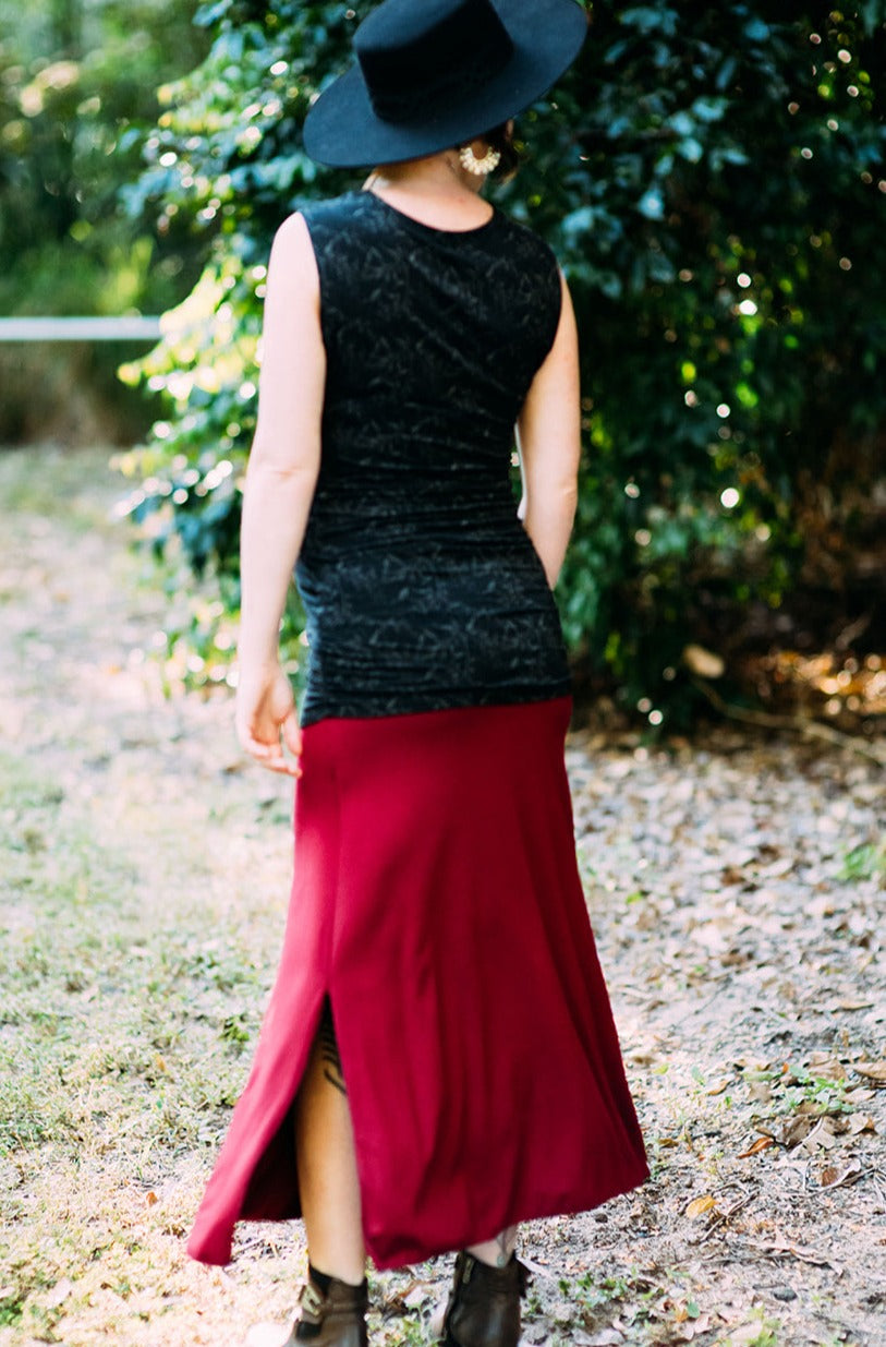 tantrika long stretch skirt