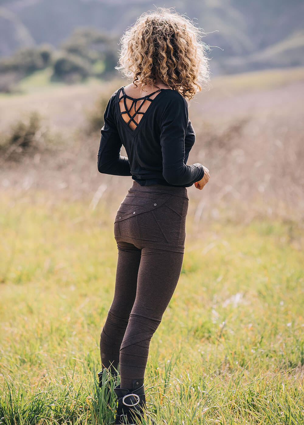 nomads hempwear startburst leggings