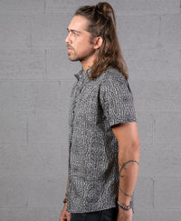 sol melon button up 