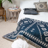 blue moon picnic throw