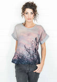 harriet jane linen tee black cockatoo