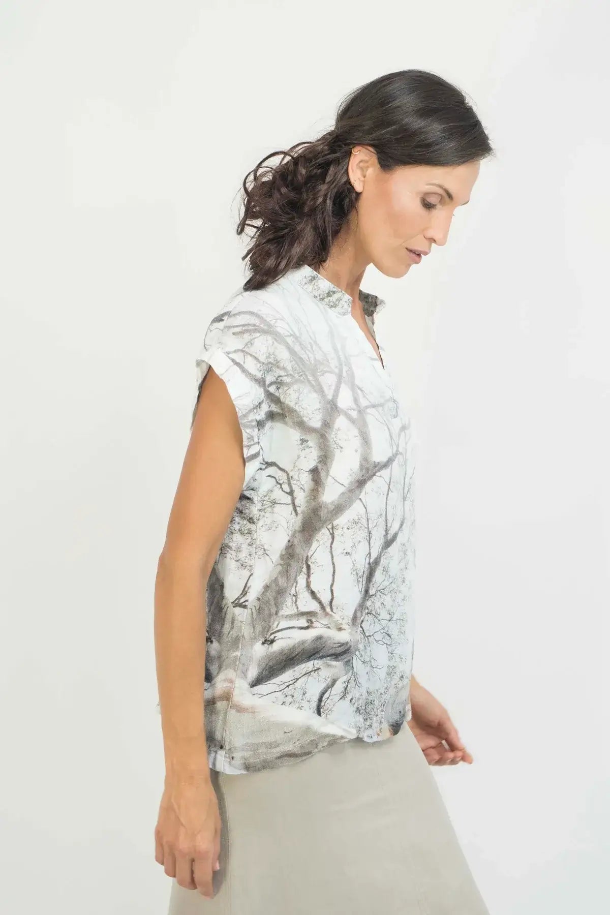 harriet jane ghost gum hemp top