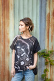 harriet jane Python top