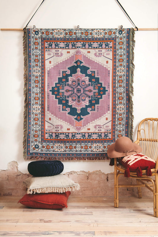 Strawberry Fields Picnic /Throw