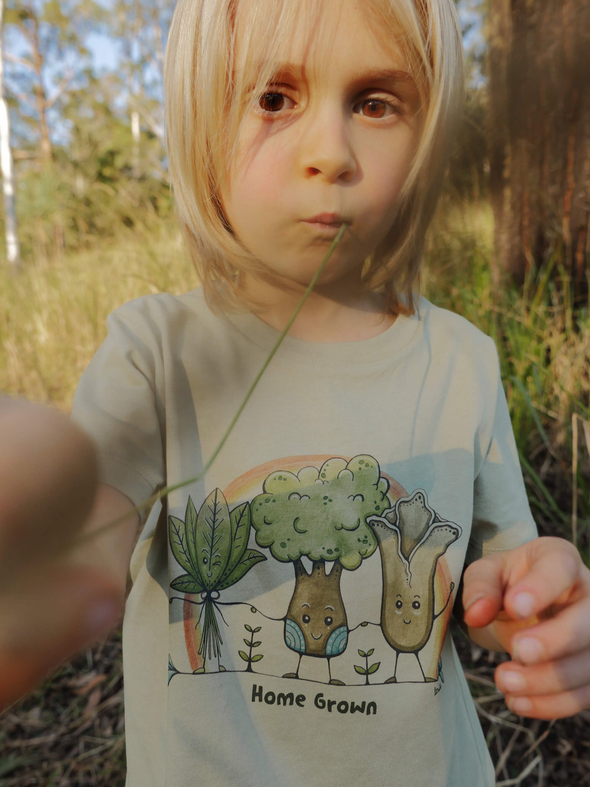 izwoz home grown kids tee