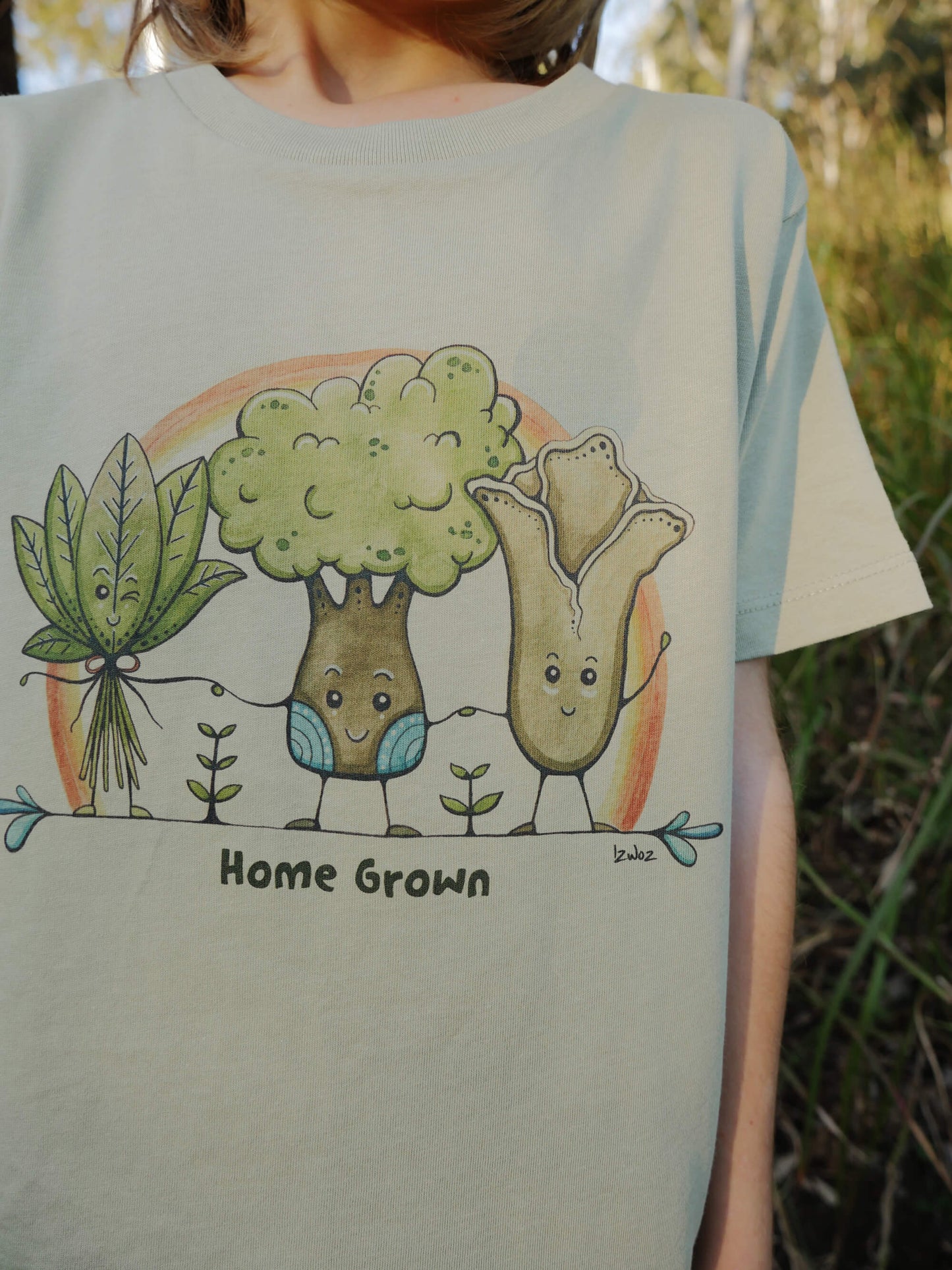 izwoz home grown kids tee