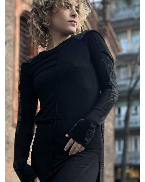 Plazmalab Keren Ladies Dress-Black