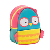 Little kids childrens backpack pack in owl design. Suitable for toddlers, daycare, prep, preschool, school and adventures. Found at Tantrika Australia.