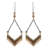 Nakila Collective Kali Taisa Earrings Brass Tantrika Australia