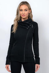 Nomads Hemp Wear Skyline Jacket on Model, Ethical Sustainable Fair trade fashion brand, Tantrika Australia.