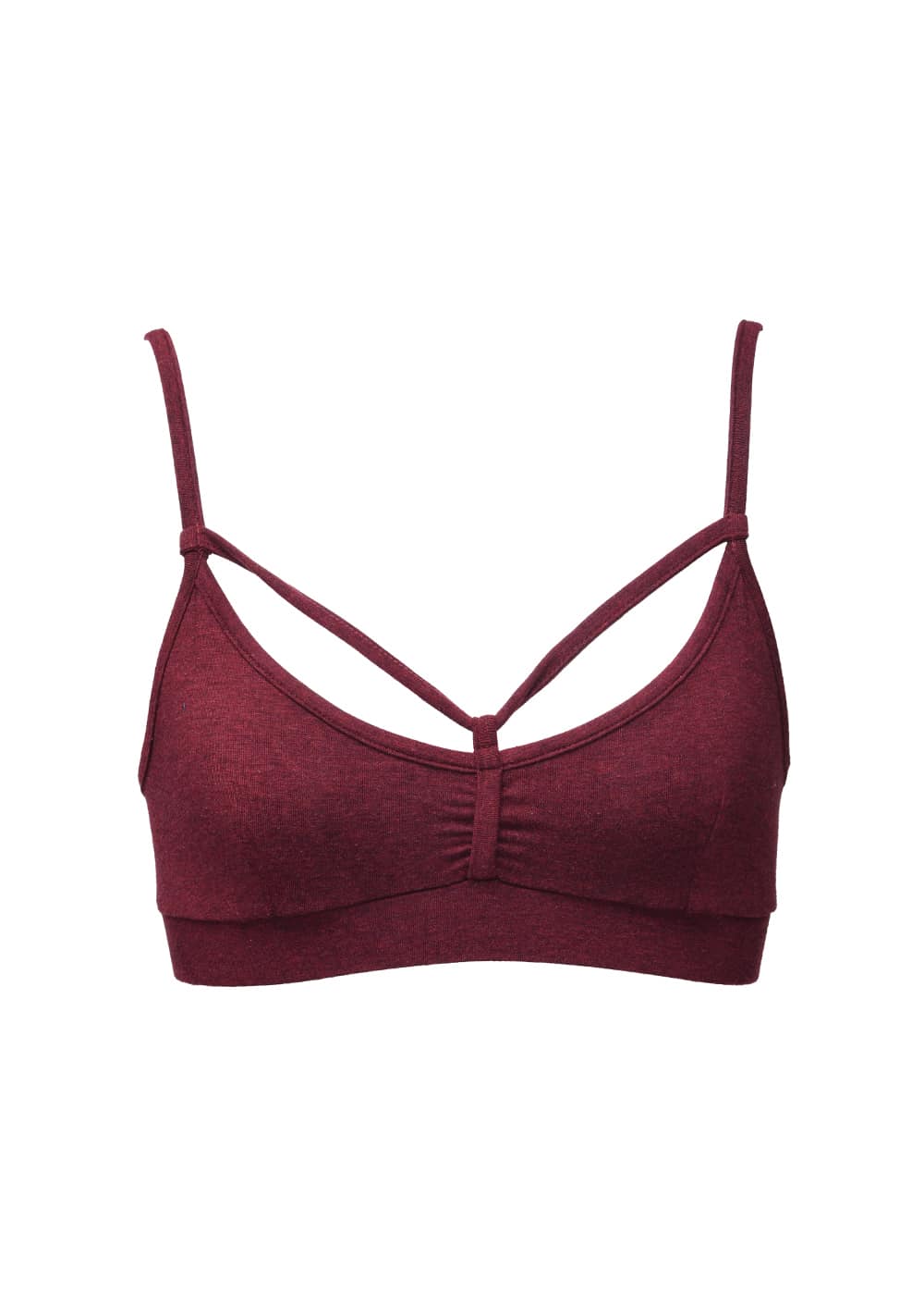 Nomads Hemp Wear Swoon Bra Underwear Womens Bamboo Sexy Sustainable Organic Intimates Red