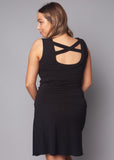 Nomads Hemp Wear found at Tantrika Australia, Mojiti dress on plus size Model