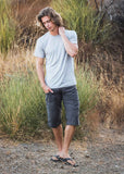 Nomads Hemp Wear Bamboo Fibre Magnetic Tee on Model Mens Clothing Brand Tantrika Australia