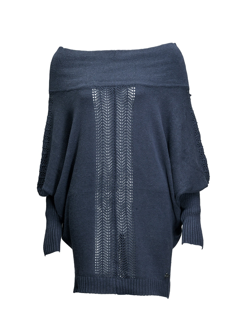 Nomads Hemp Wear Stargazer Sweater made from hemp and organic cotton in blue, womens ethical sustainable fashion brand australia at Tantrika