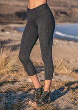 Nomads Hemp Wear Bamboo Leggings Rebel Capri Womens Sustainable Organic Activewear Yoga Fashion Tantrika Australia