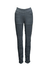 Nomads hemp wear drifter pants in charcoal melange, ethical sustainable womens fashion brand made from bamboo and organic cotton, found at Tantrika Australia