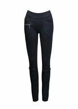 Nomads Hemp Wear Further pants in black, made from ethical and sustainable bamboo and organic cotton fabrics, womens clothing brand found at Tantrika Australia