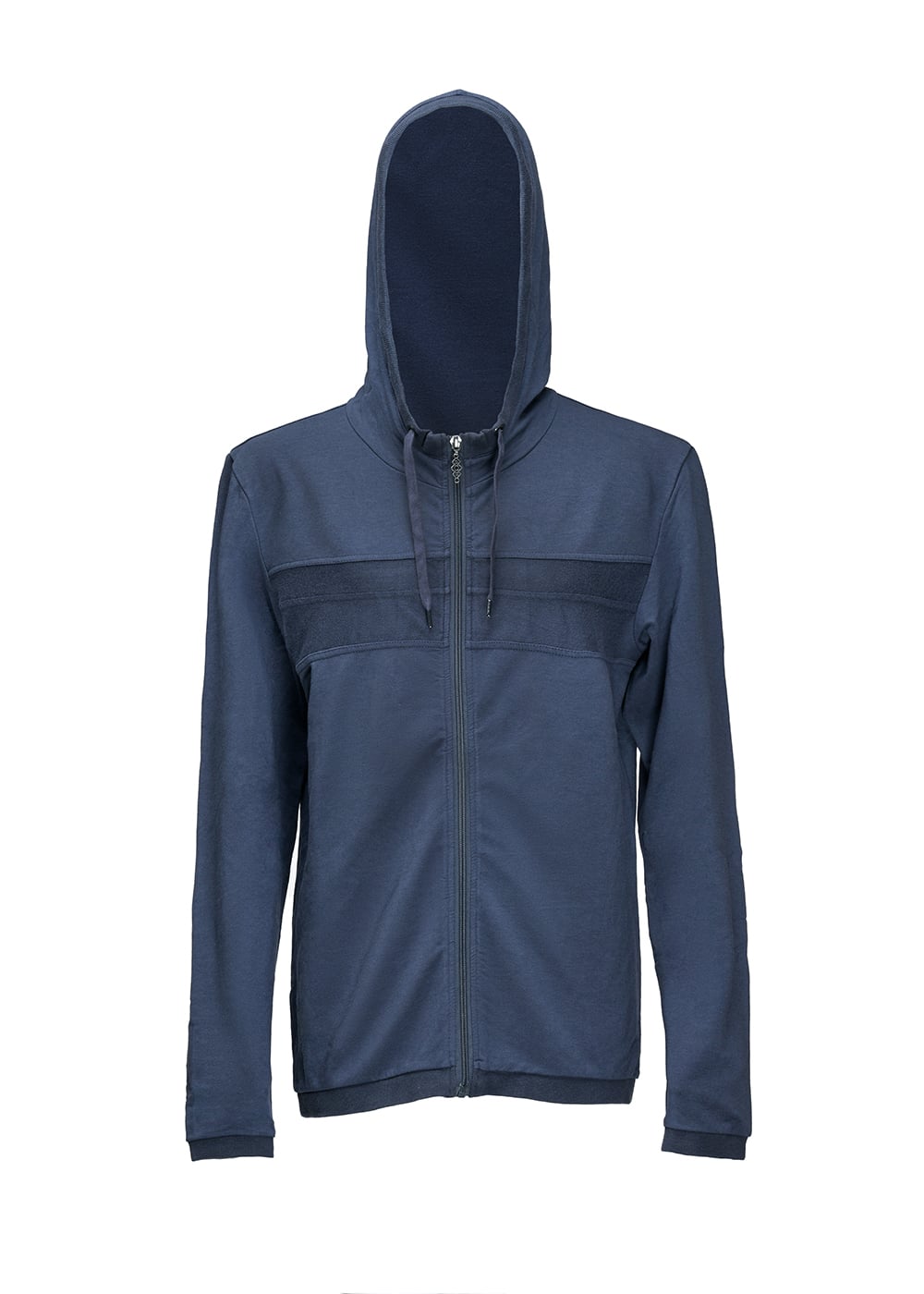 Nomads Hemp Wear mens horizon hoodie jumper made from ethical and sustainable bamboo and organic cotton fabric. Found at Tantrika Australia