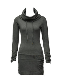 Nomads Hemp Wear, Organic cotton and hemp shrine tunic, jumper dress, womens sustainable ethical fashion brand australia green