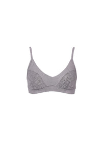 Nomads Hemp Wear Naked Bra Bamboo Tantrika Grey Dhalia