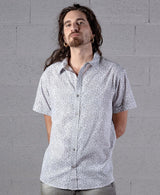 maal button up shirt white