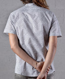 maal button up shirt white